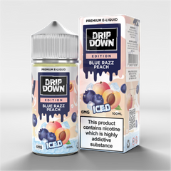 Drip Down Edition Blue Razz Peach Iced 6mg 100ml