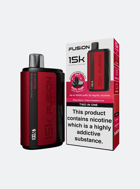 FUSION 15K FIZZY CHERRY-CHERRY RASPBERRY ICE