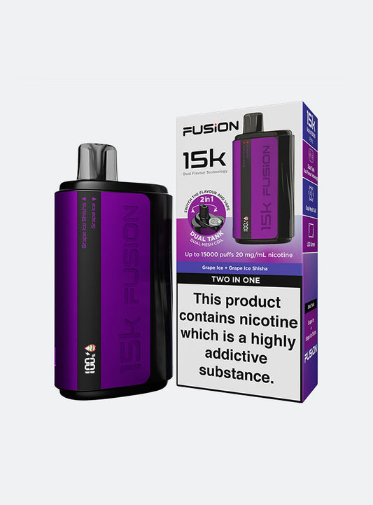 FUSION 15K GRAPE ICE - GRAPE ICE SHISHA
