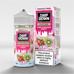 Drip Down Edition Kiwi Dragon Fruit Iced 6mg 100ml