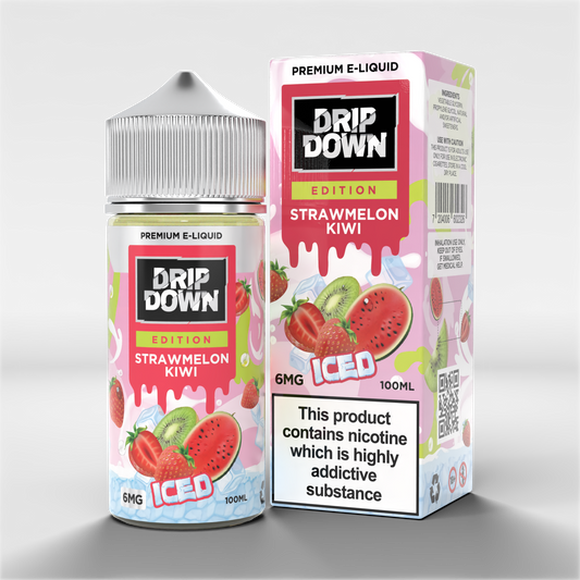 Drip Down Edition Strawmelon Kiwi Iced 6mg 100ml