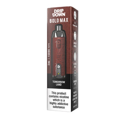 Drip Down Bold Max (DTL) – Tomorrow Land (3mg) (15K Puffs)