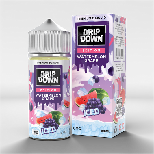 Drip Down Edition Watermelon Grape Iced 0mg 100ml