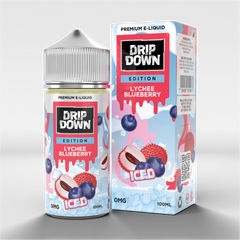 Drip Down Edition Lychee Blueberry Iced 0mg 100ml