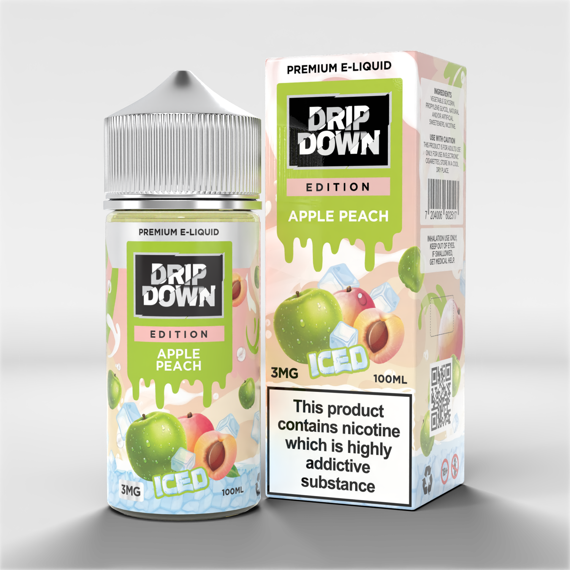 Drip Down Edition Apple Peach Iced 3mg 100ml