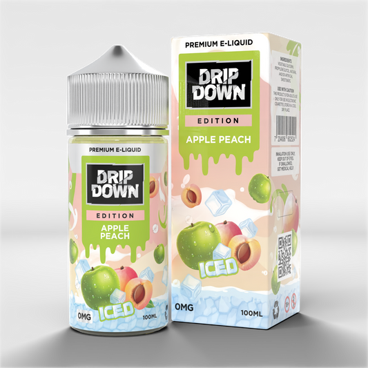 Drip Down Edition Apple Peach Iced 0mg 100ml