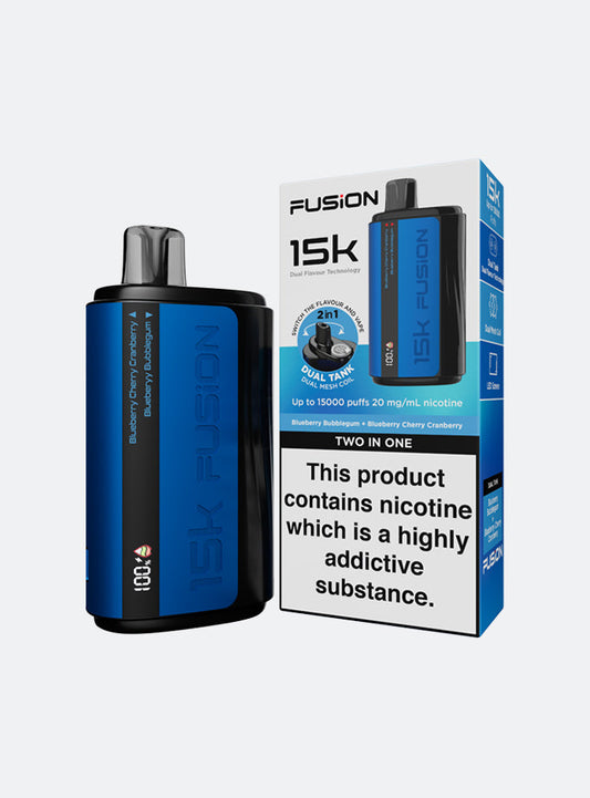 FUSION 15K BLUEBERRY BUBBLEGUM - BLUEBERRY CHERRY CRANBERRY