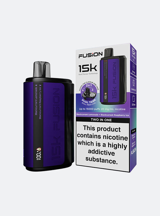 FUSION 15K BLACKCURRANT LEMONADE-BLACKCURRANT RASPBERRY ICE