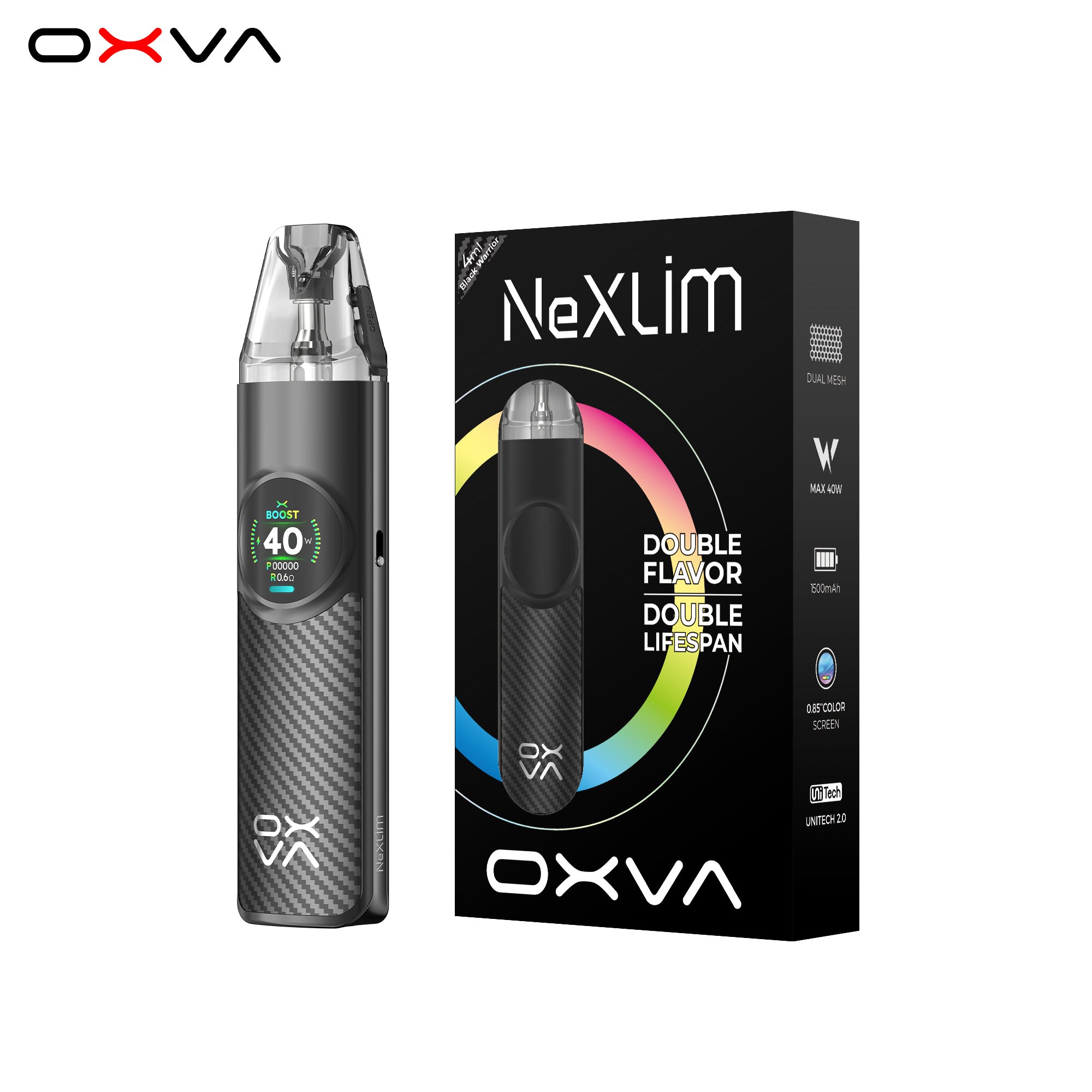 OXVA NEXLIM POD KIT BLACK WARRIOR