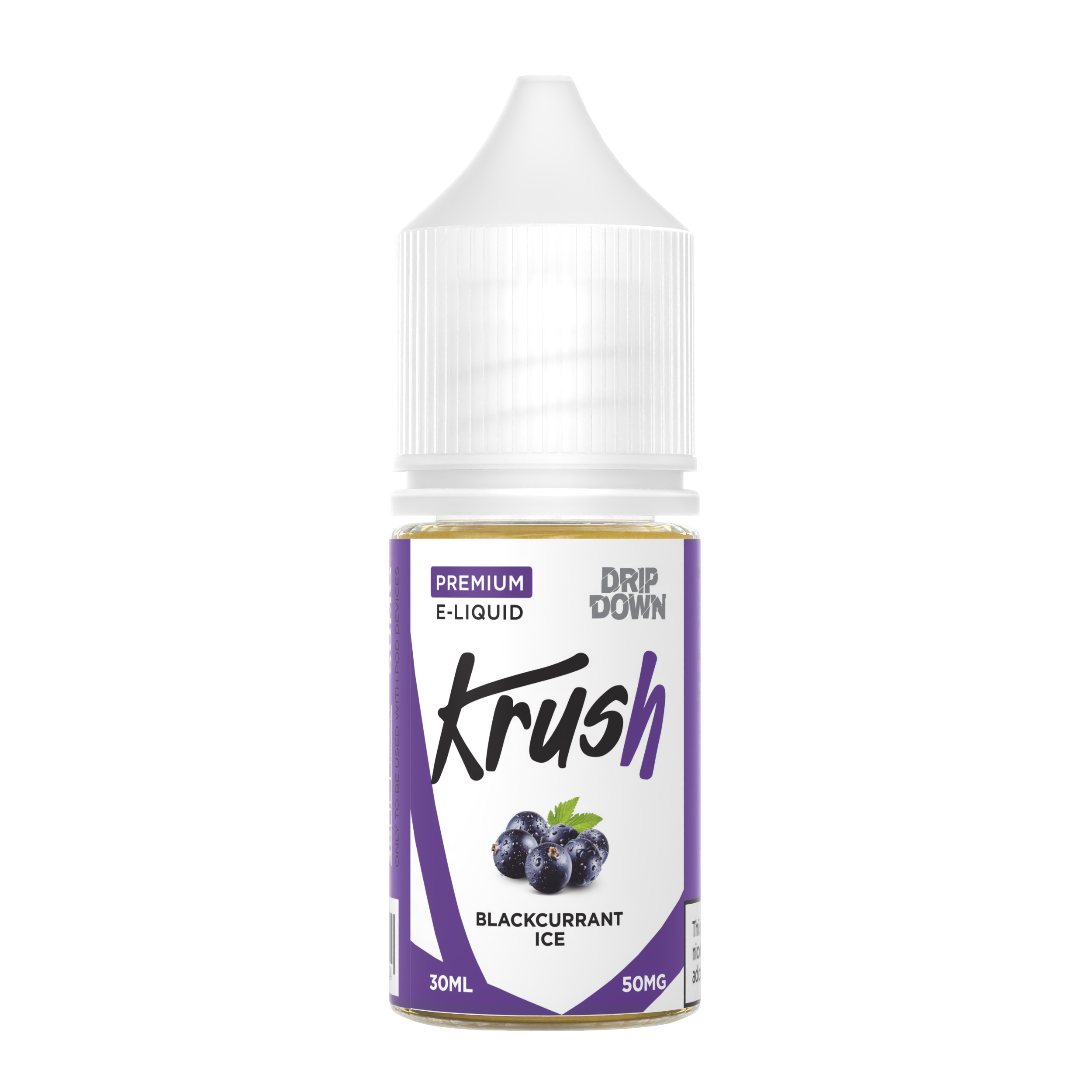 KRUSH BLACKCURRANT ICE 50MG 30ML