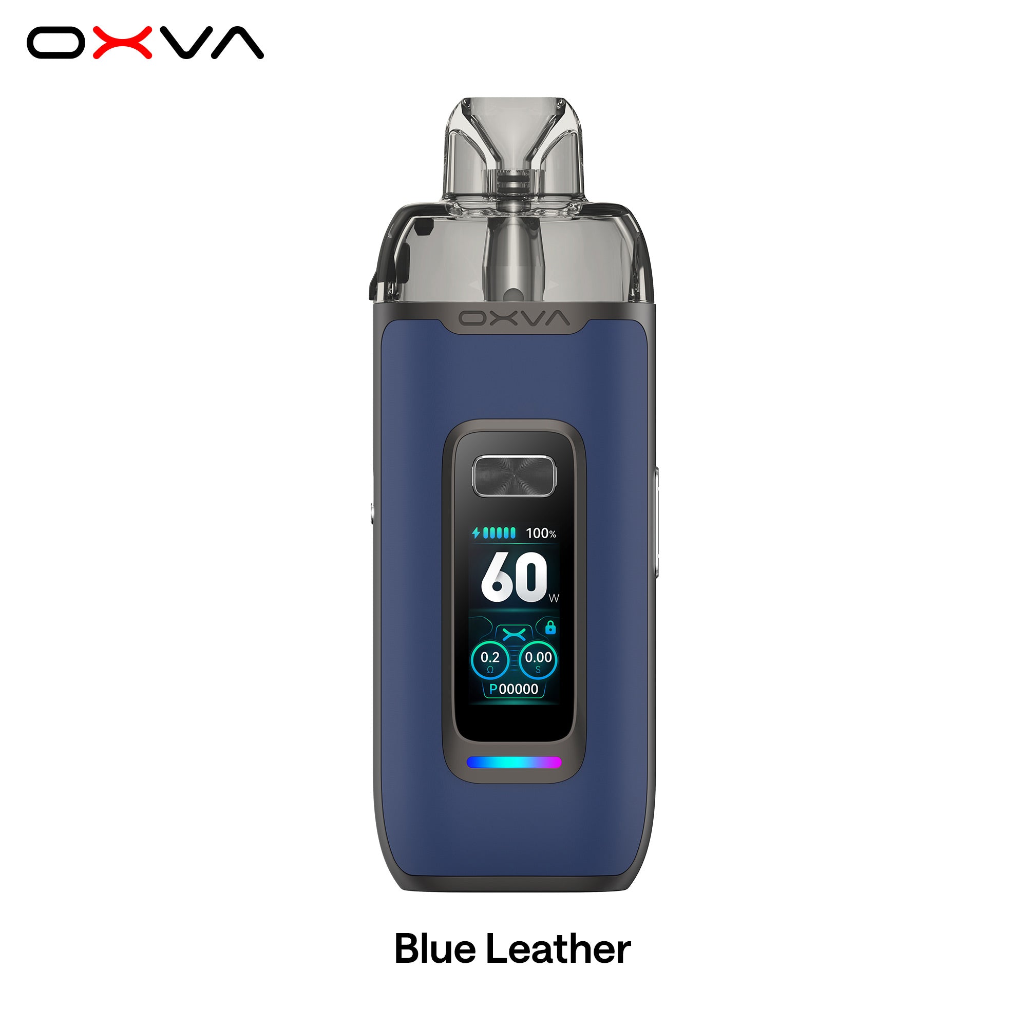 OXVA VPRIME POD KIT BLUE LEATHER