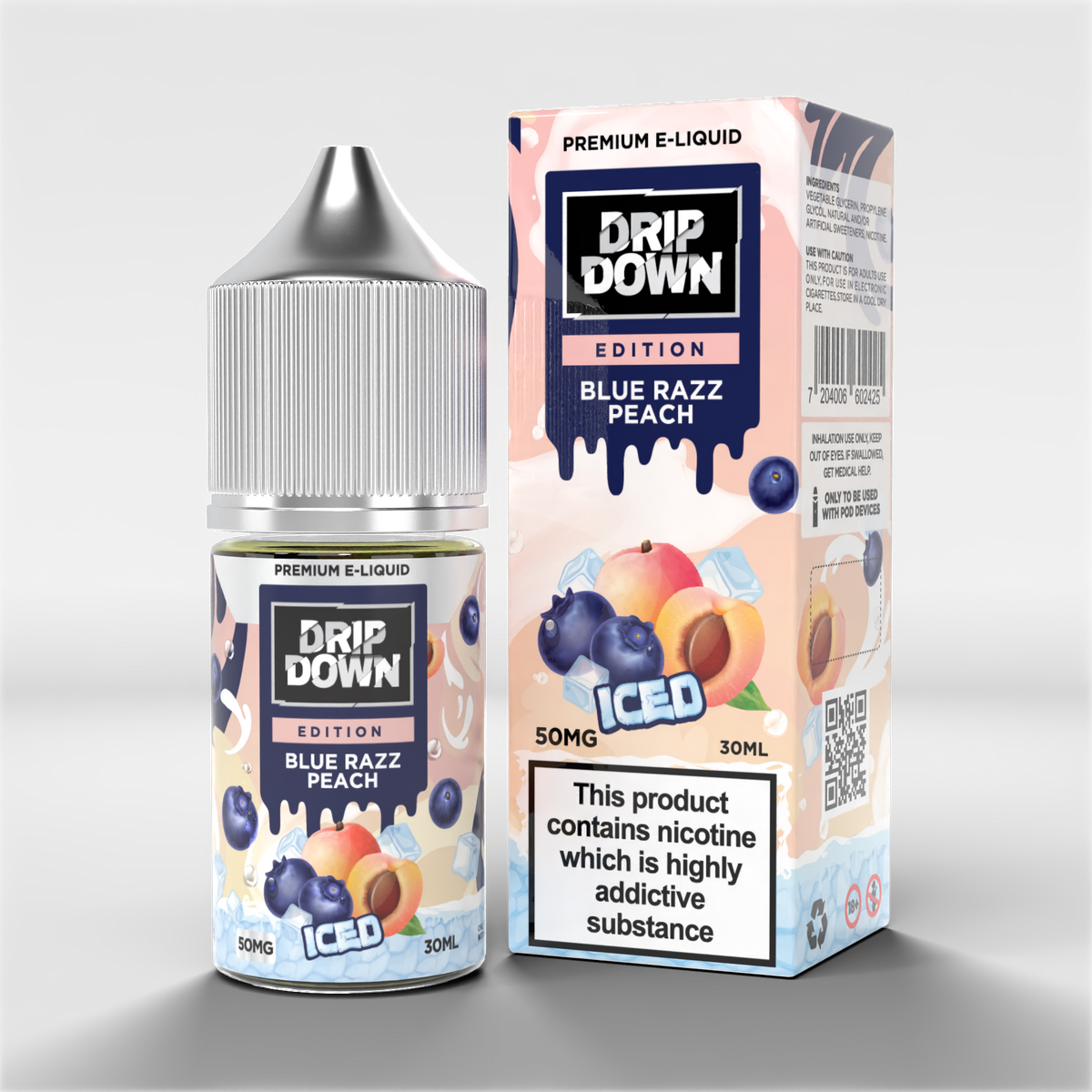 Drip Down Edition Blue Razz Peach Iced 30ml