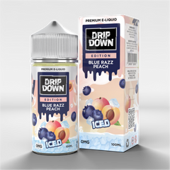 Drip Down Edition Blue Razz Peach Iced 0mg 100ml