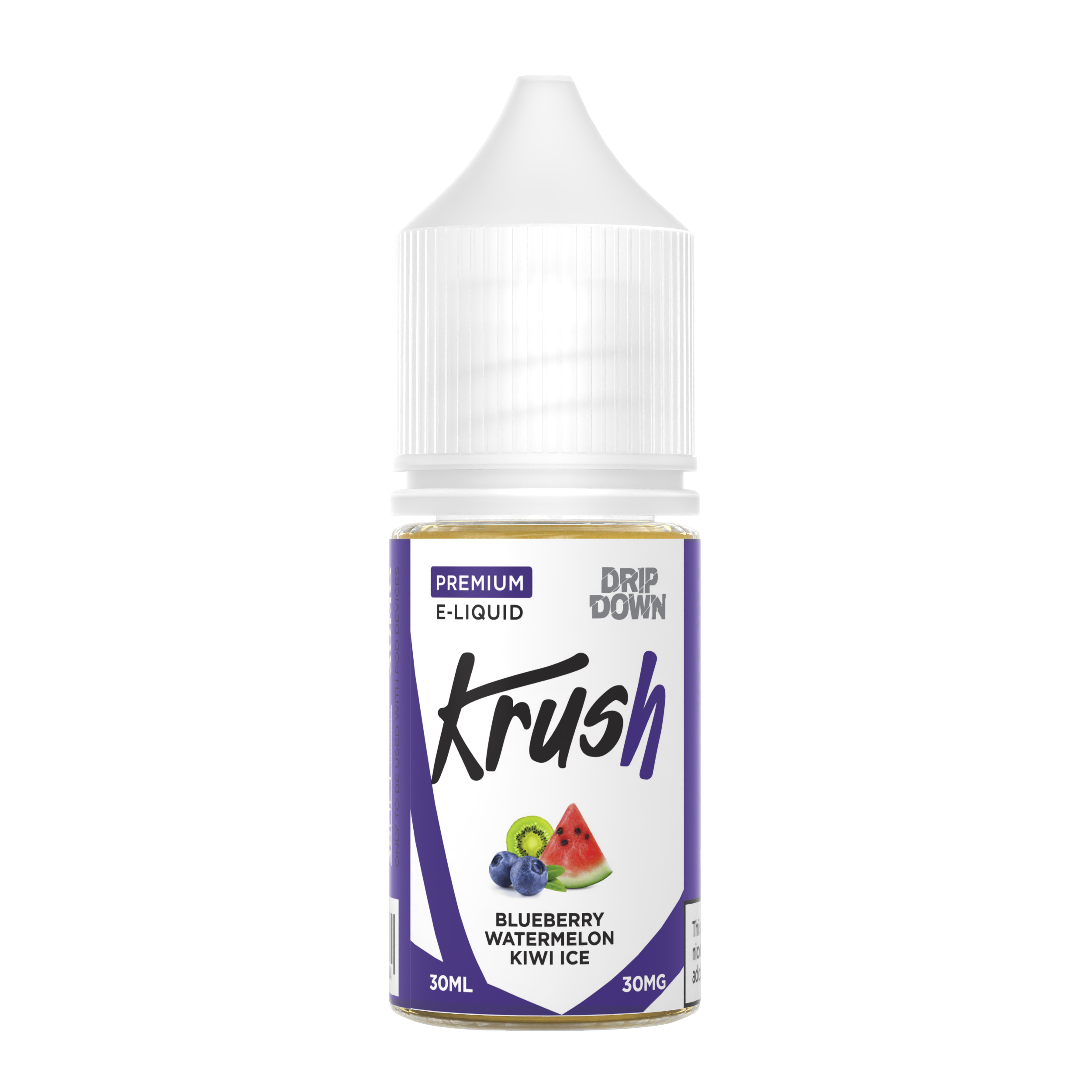 KRUSH BLUEBERRY WATERMELON KIWI ICE 30MG 30ML