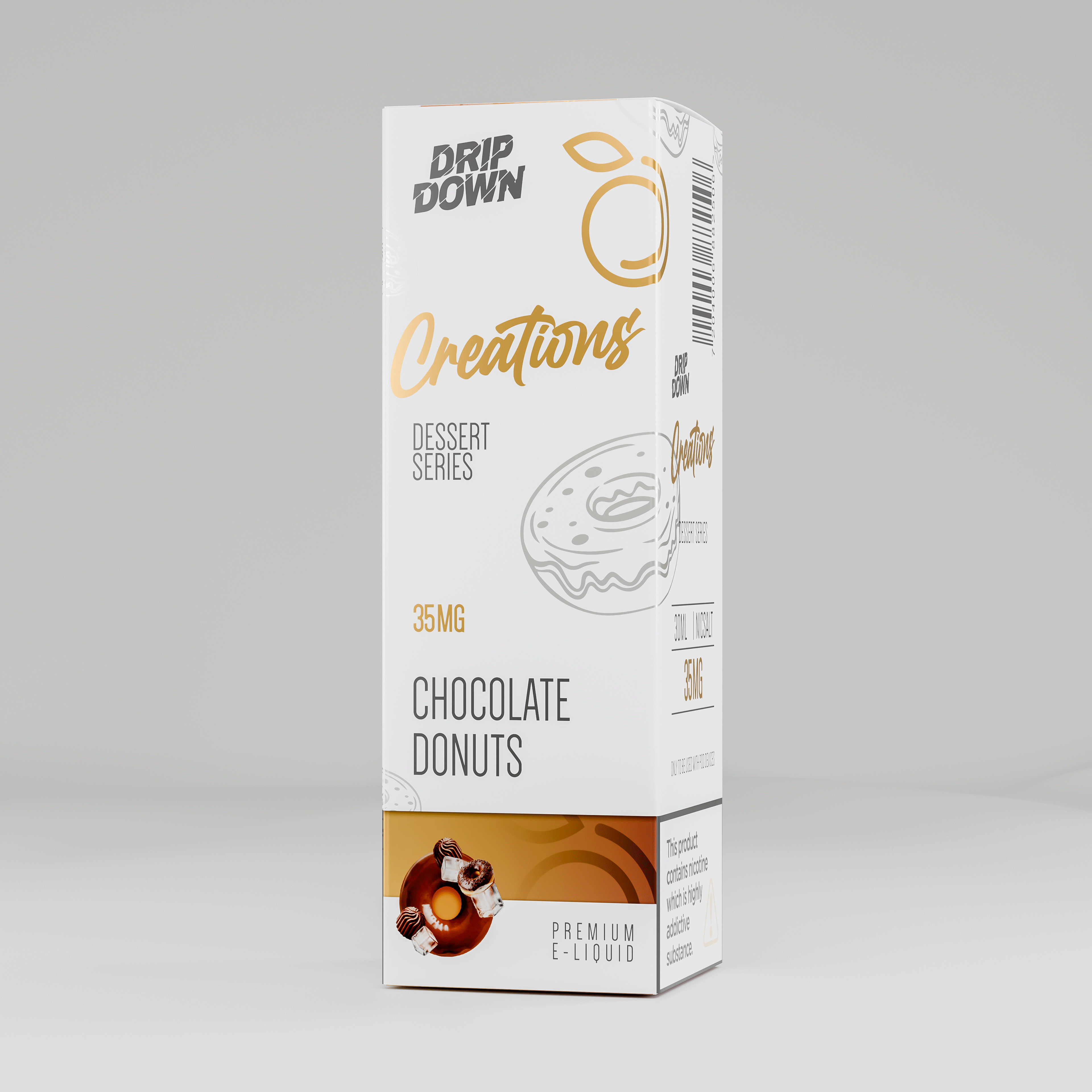 Drip Down Creations Chocolate Donuts 35mg 30ml