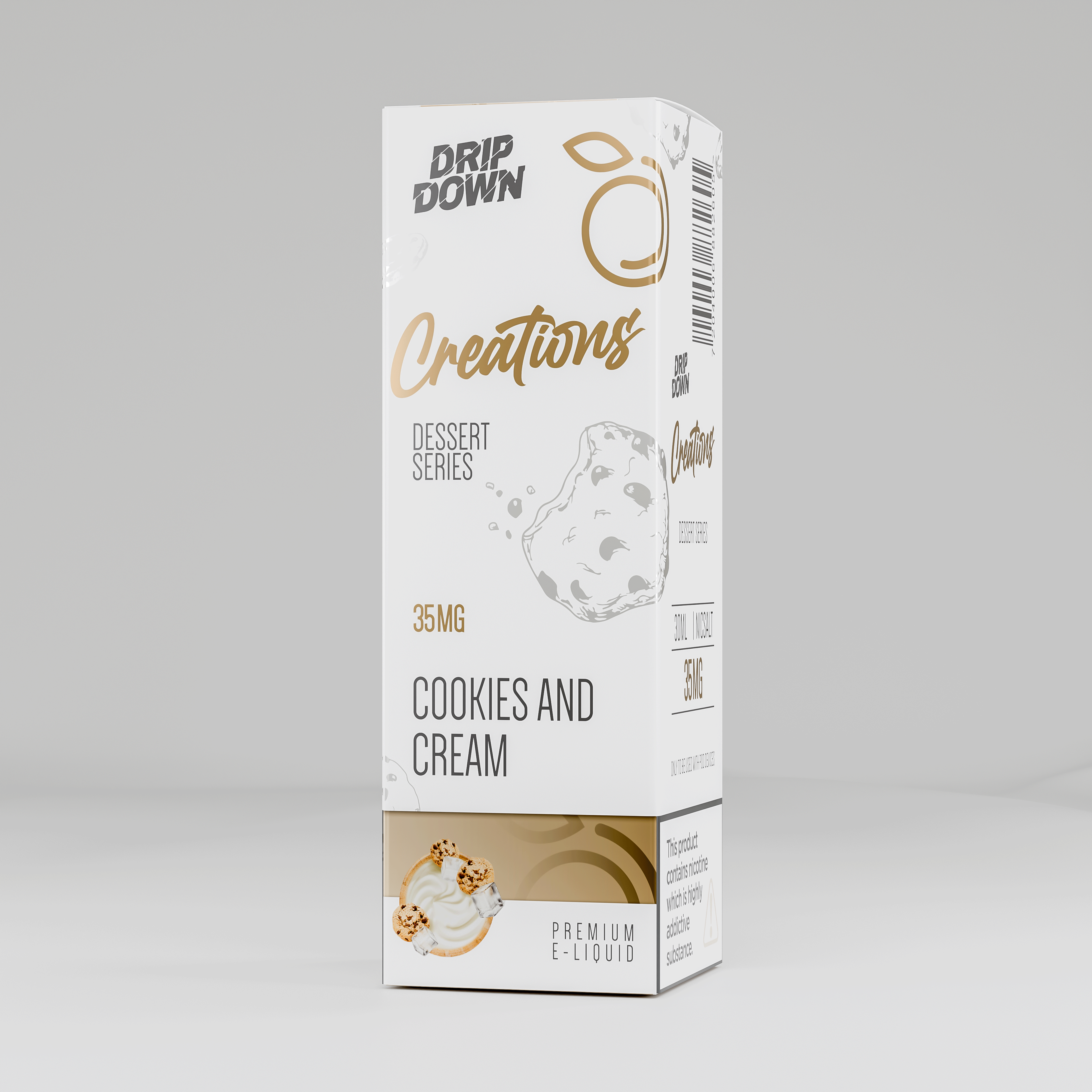 Drip Down Creations Cookies And Cream 35mg 30ml