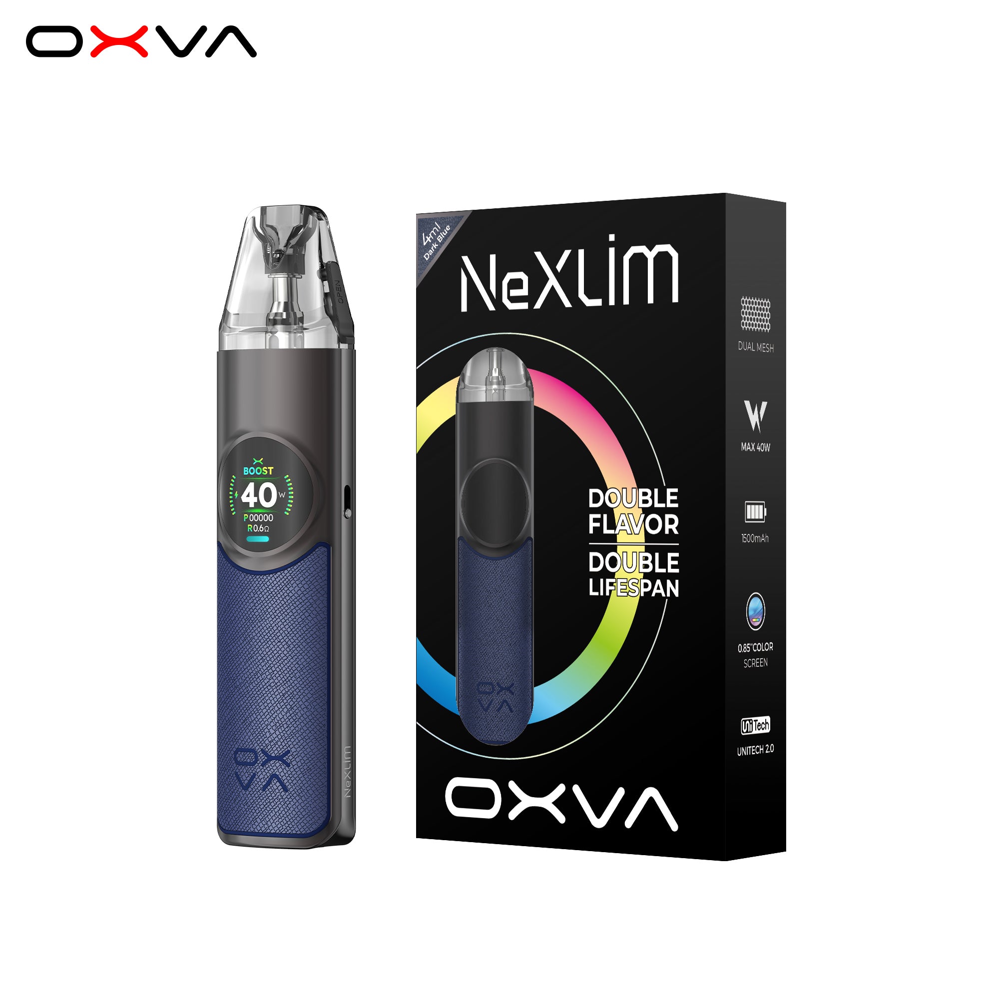 OXVA NEXLIM POD KIT DARK BLUE
