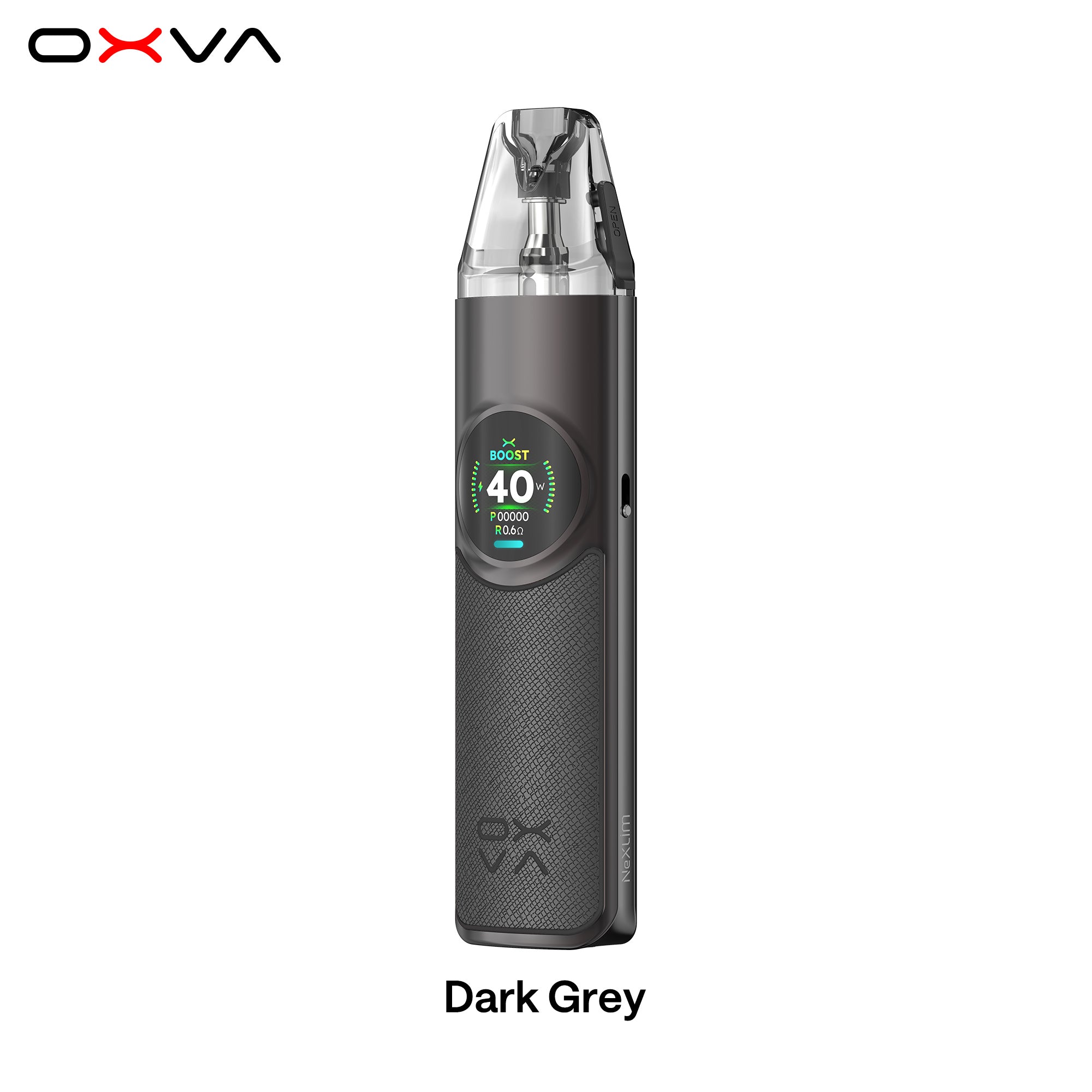 OXVA NEXLIM POD KIT DARK GREY