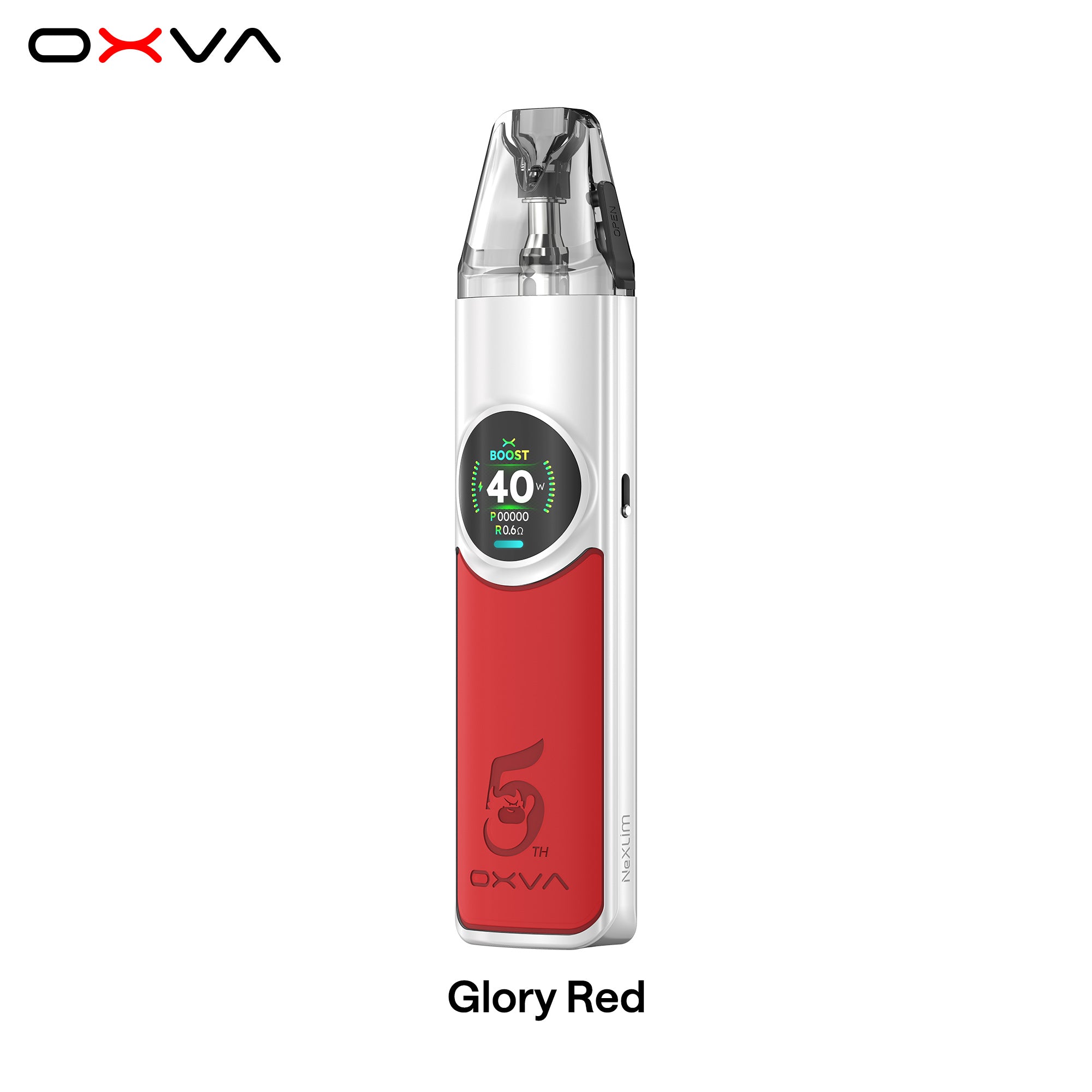 OXVA NEXLIM POD KIT GLORY RED