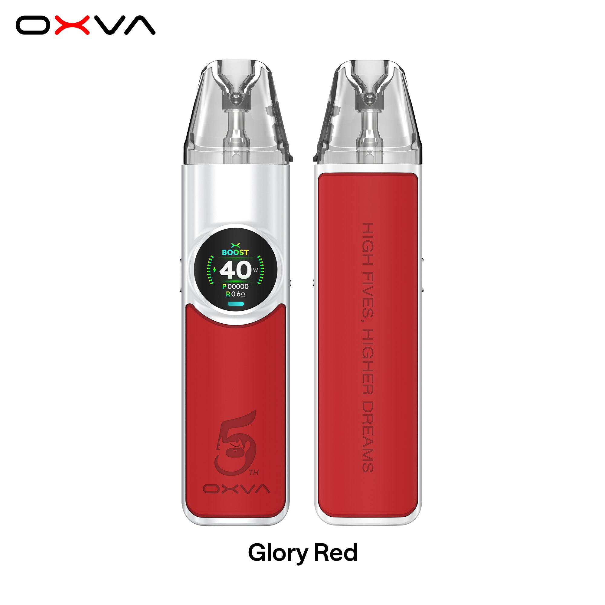 OXVA NEXLIM POD KIT GLORY RED
