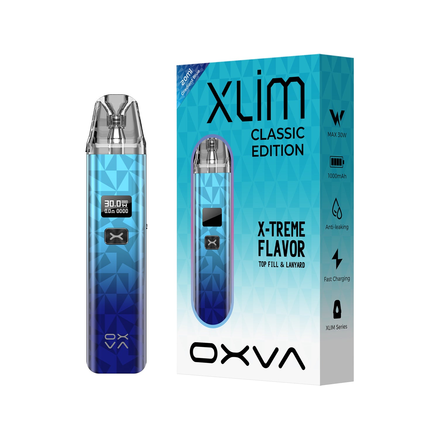 OXVA XLIM CLASSIC EDITION GRADIENT BLUE