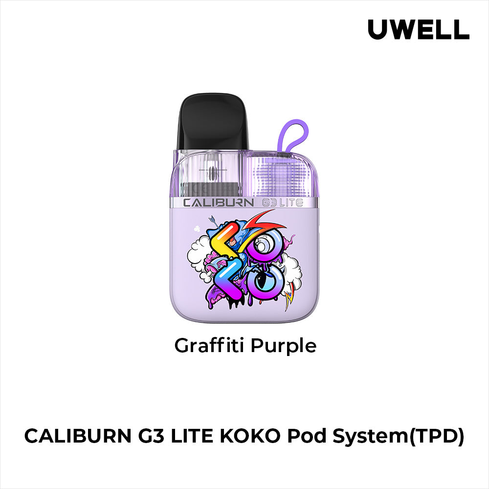 UWELL CALIBURN G3 LITE KOKO GRAFFITI PURPLE