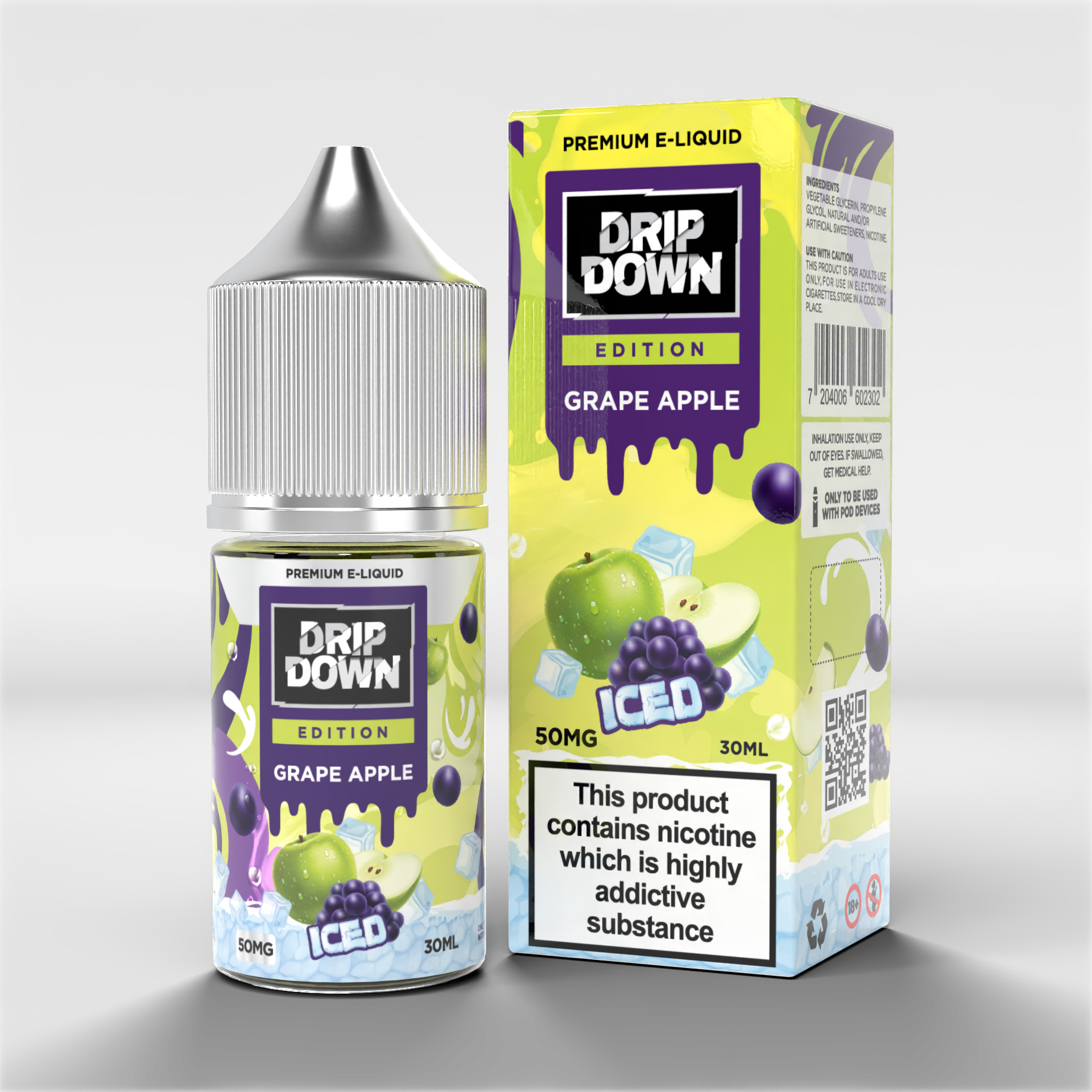 Drip Down Edition Grape Apple Iced 50mg 30ml