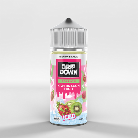 Drip Down Edition Kiwi Dragon Fruit Iced 0mg 100ml