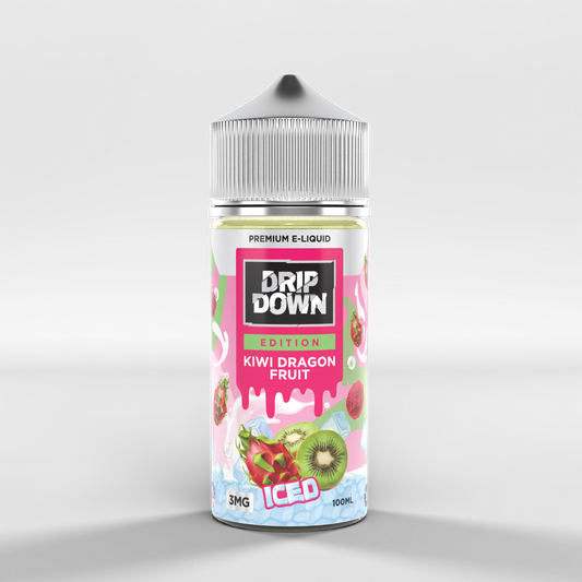 Drip Down Edition Kiwi Dragon Fruit Iced 3mg 100ml