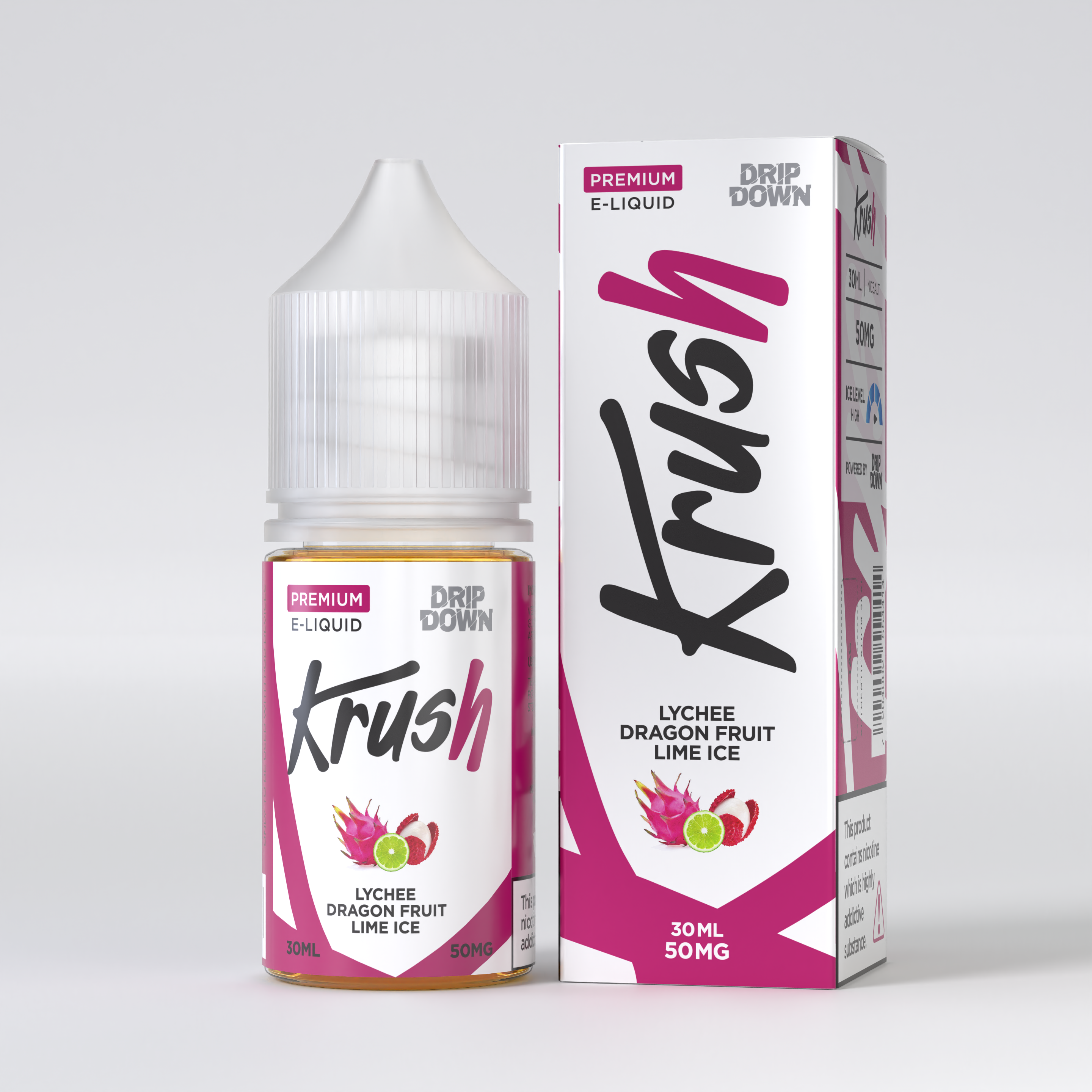KRUSH LYCHEE DRAGON FRUIT LIME ICE 50MG 30ML