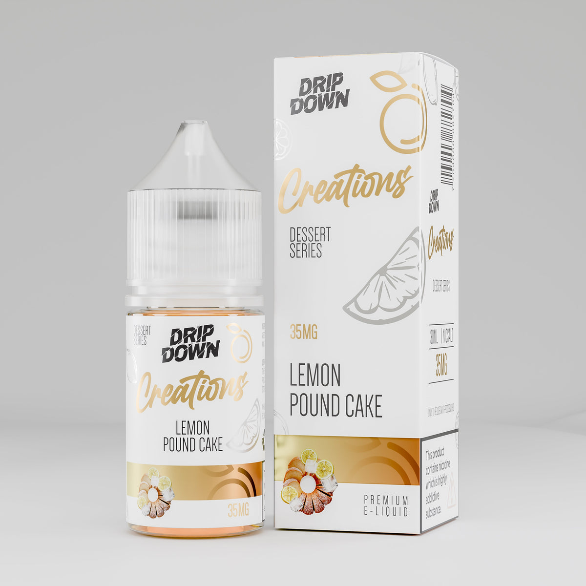 Drip Down Creations Lemon Pound Cake 35mg 30ml