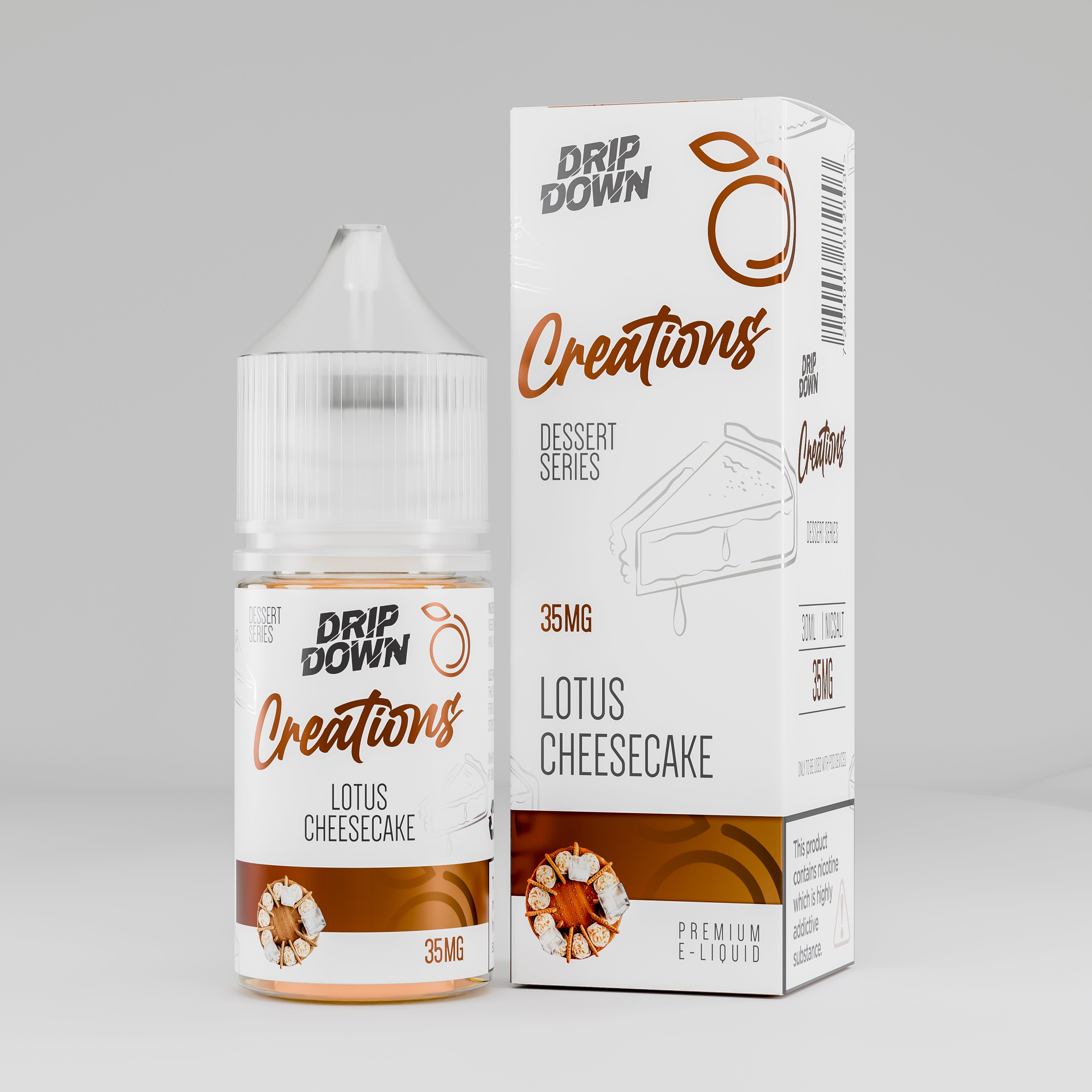 Drip Down Creations Lotus Cheesecake 35mg 30ml