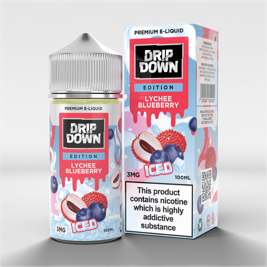 Drip Down Edition Lychee Blueberry Iced 3mg 100ml