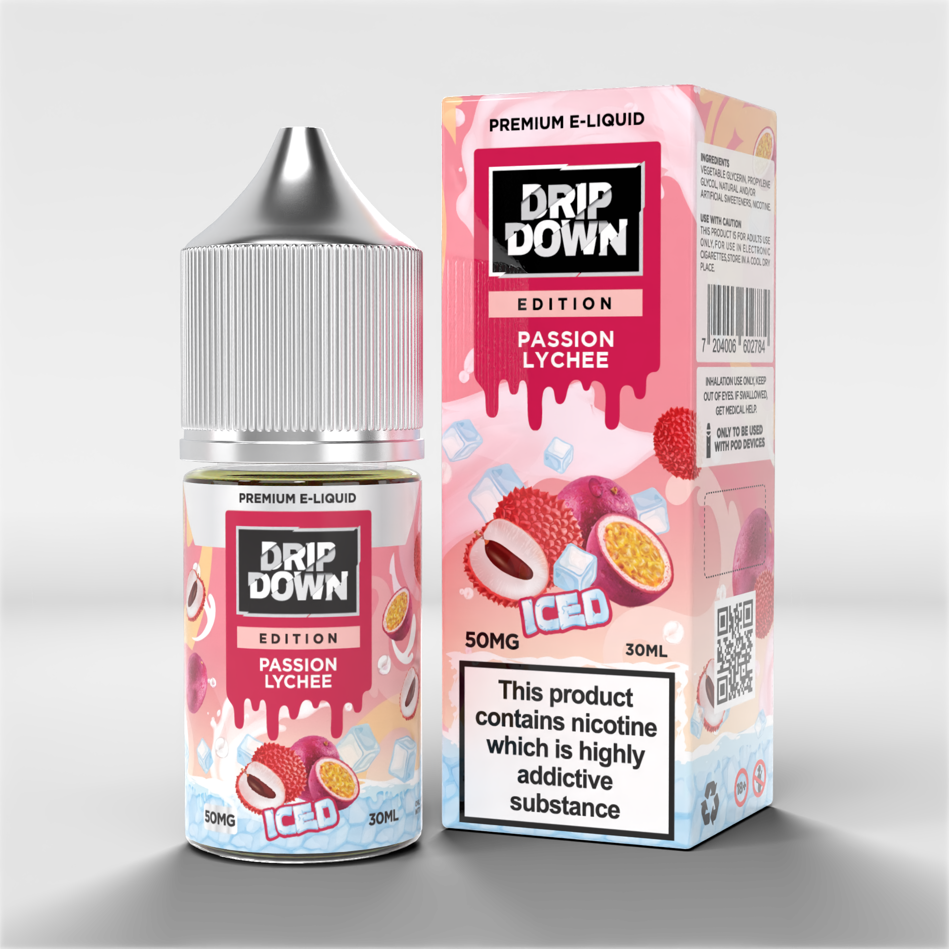 Drip Down Edition Passion Lychee Iced 50mg 30ml