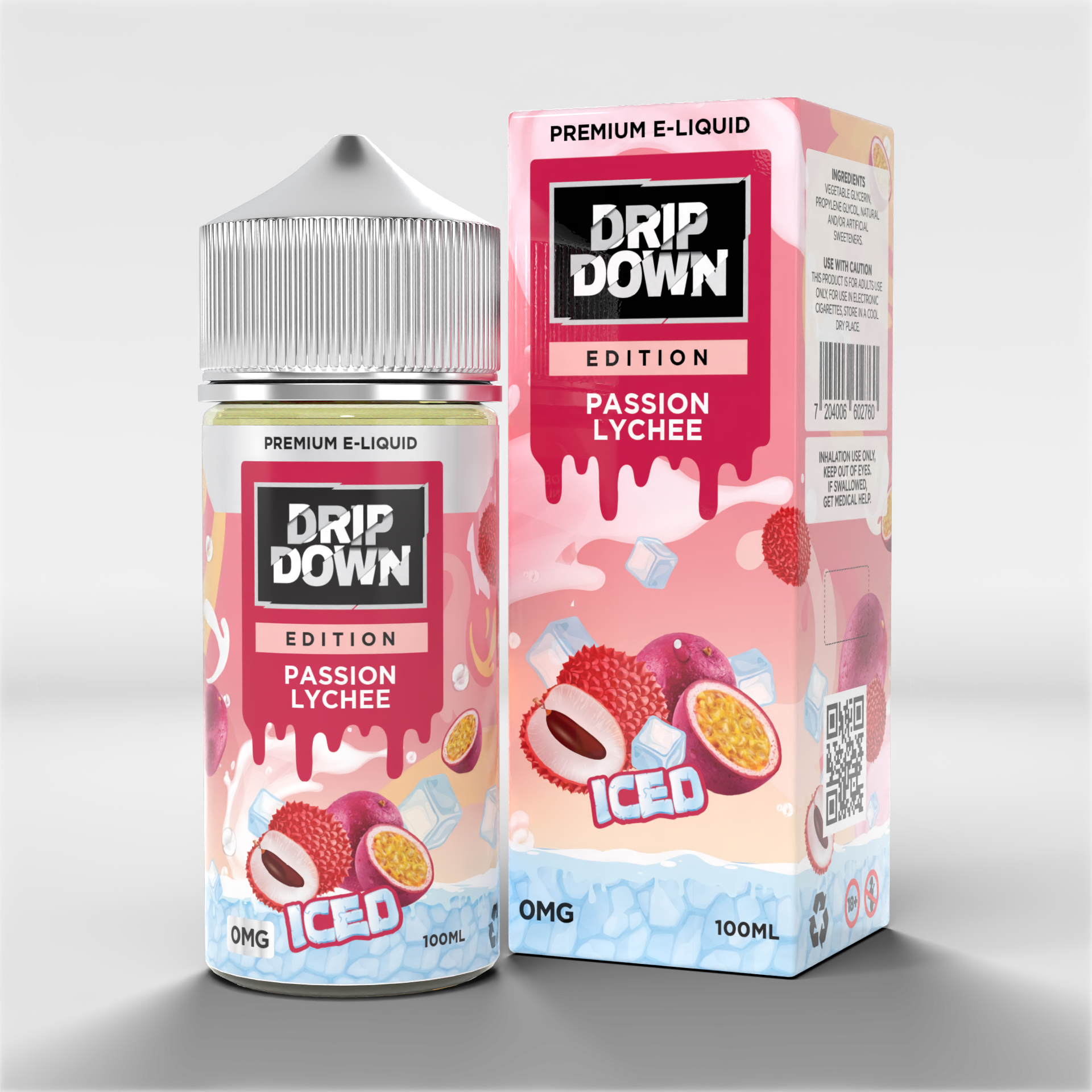 Drip Down Edition Passion Lychee Iced 0mg 100ml