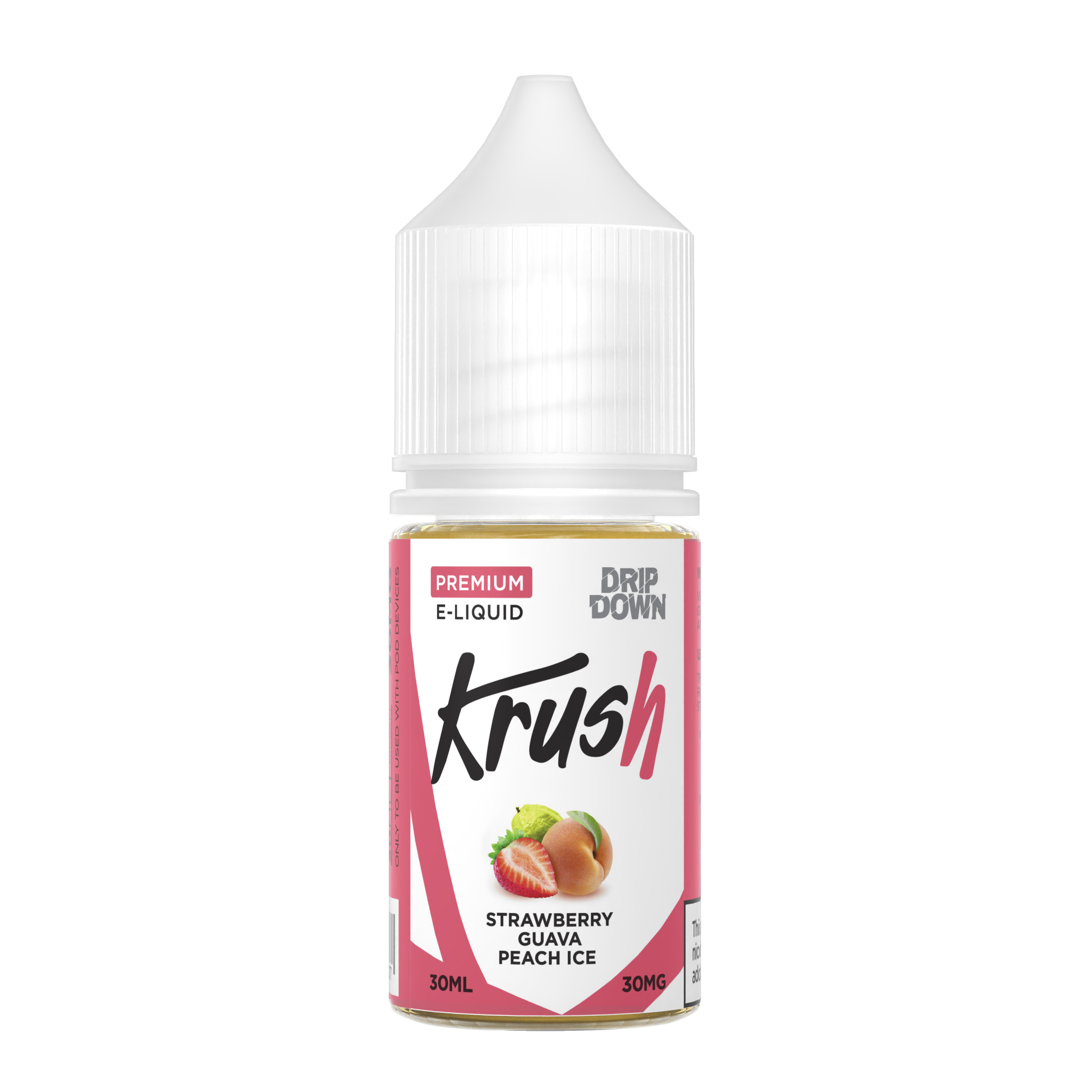 KRUSH STRAWBERRY GUAVA PEACH ICE 30MG 30ML