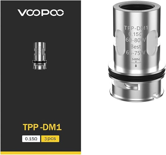 VOOPOO TPP REPLACEMENT COILS 3 PCS/PACK