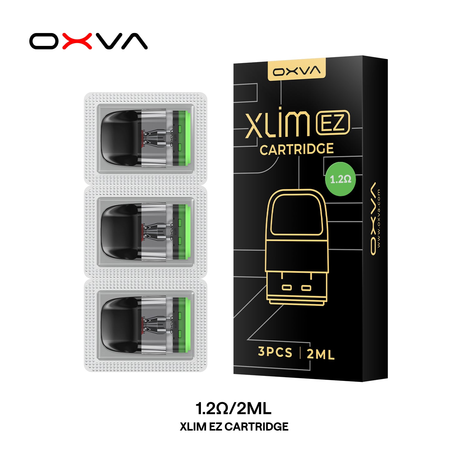 OXVA XLIM EZ REPLACEMENT POD 2ML 3PCS/PACK