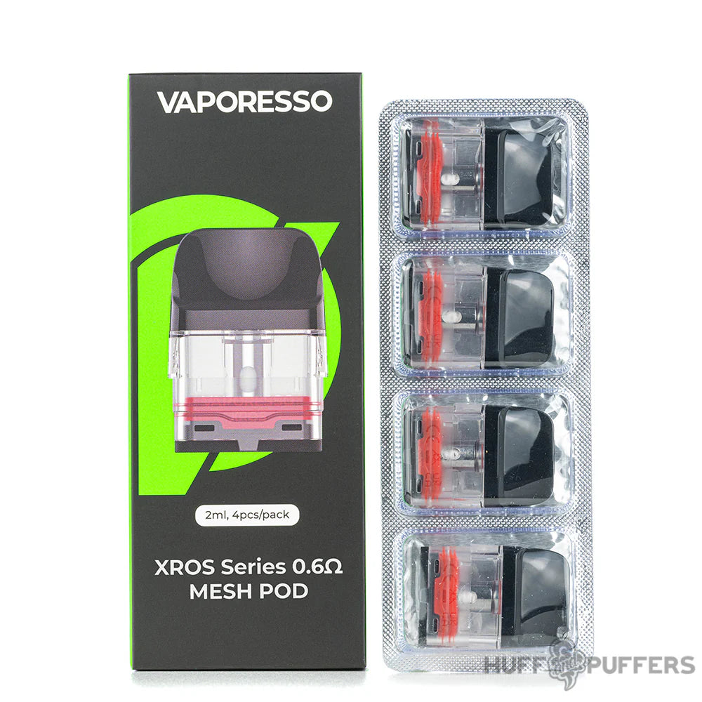 VAPORESSO XROS SERIES REPLACEMENT POD 3ML 4 PCS /PACK