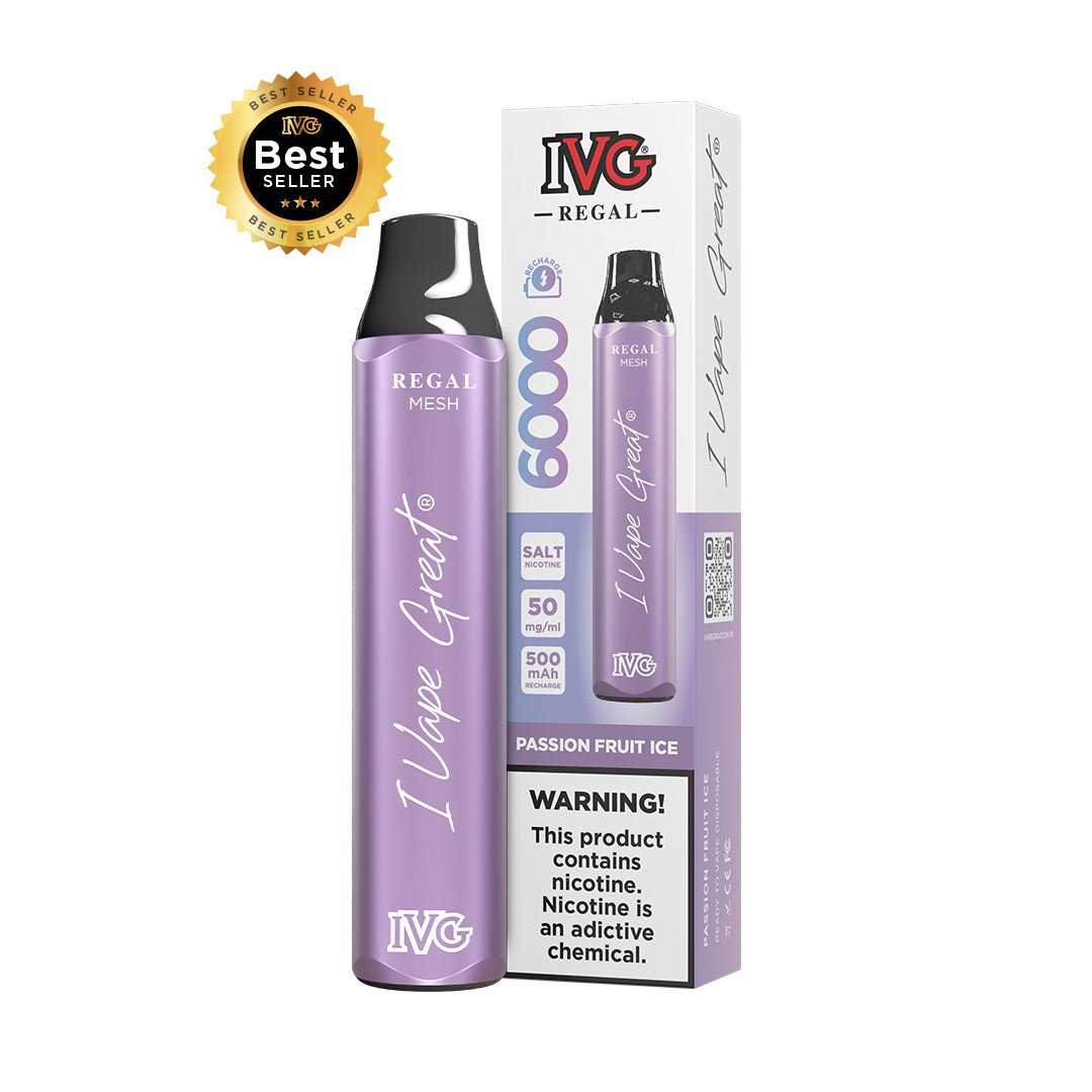 Passion Fruit Ice (50mg) - IVG Pakistan